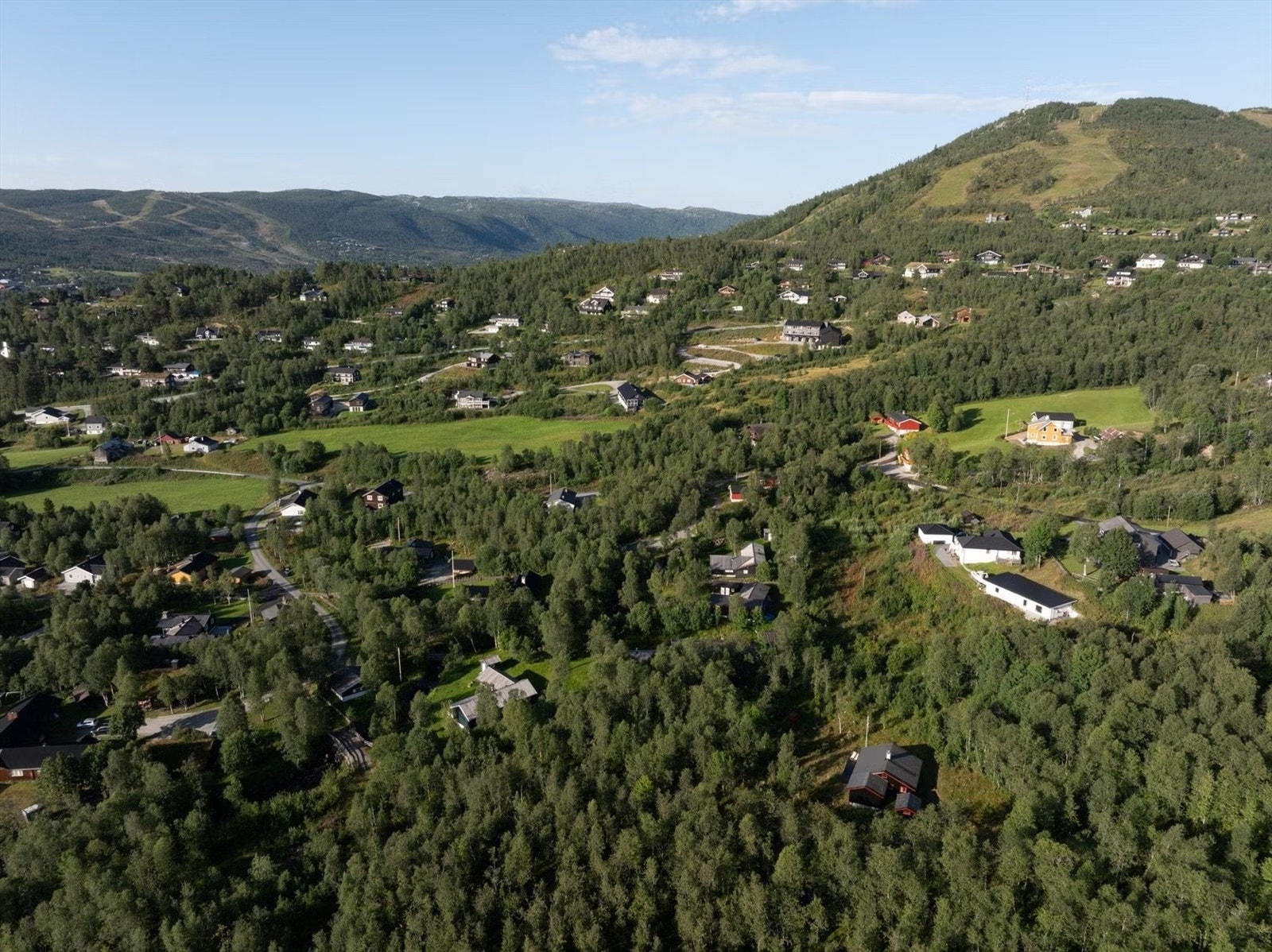 Omkranset av naturen. Det er lett å trives på Geilo. Galleribilde