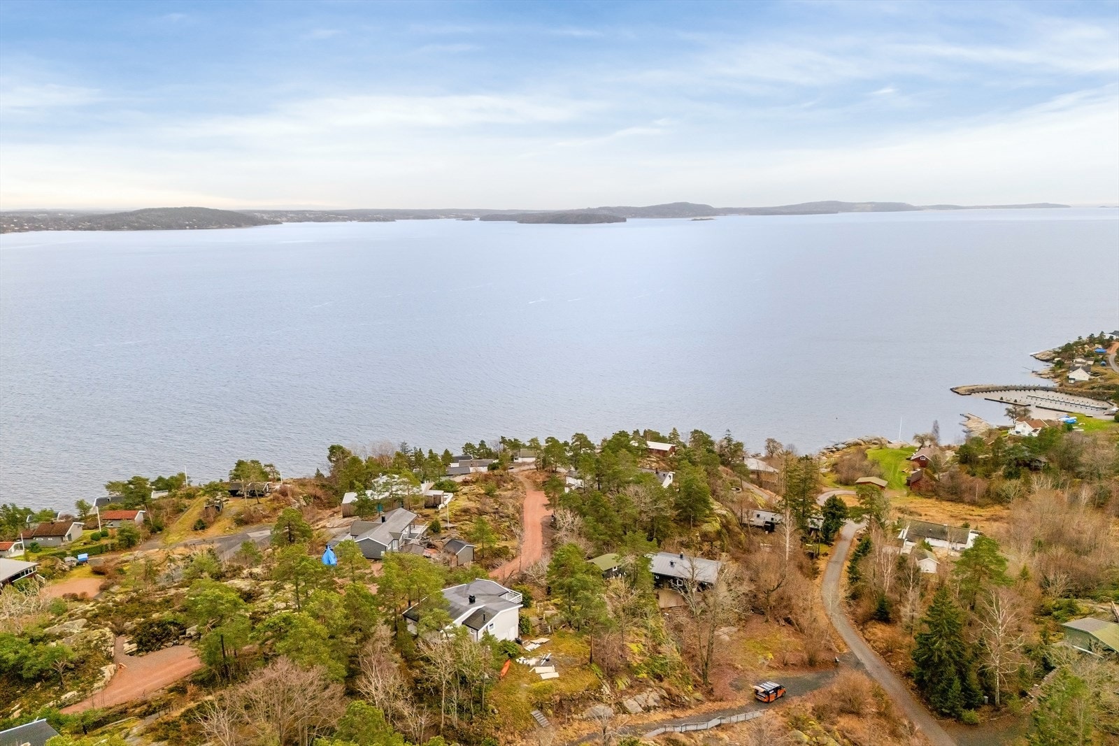 Flott fritidstomt beliggende i et veletablert og attraktivt hyttefelt på Røed, mellom Tofte og Filtvet. Foto Joakim Karlsen. Galleribilde