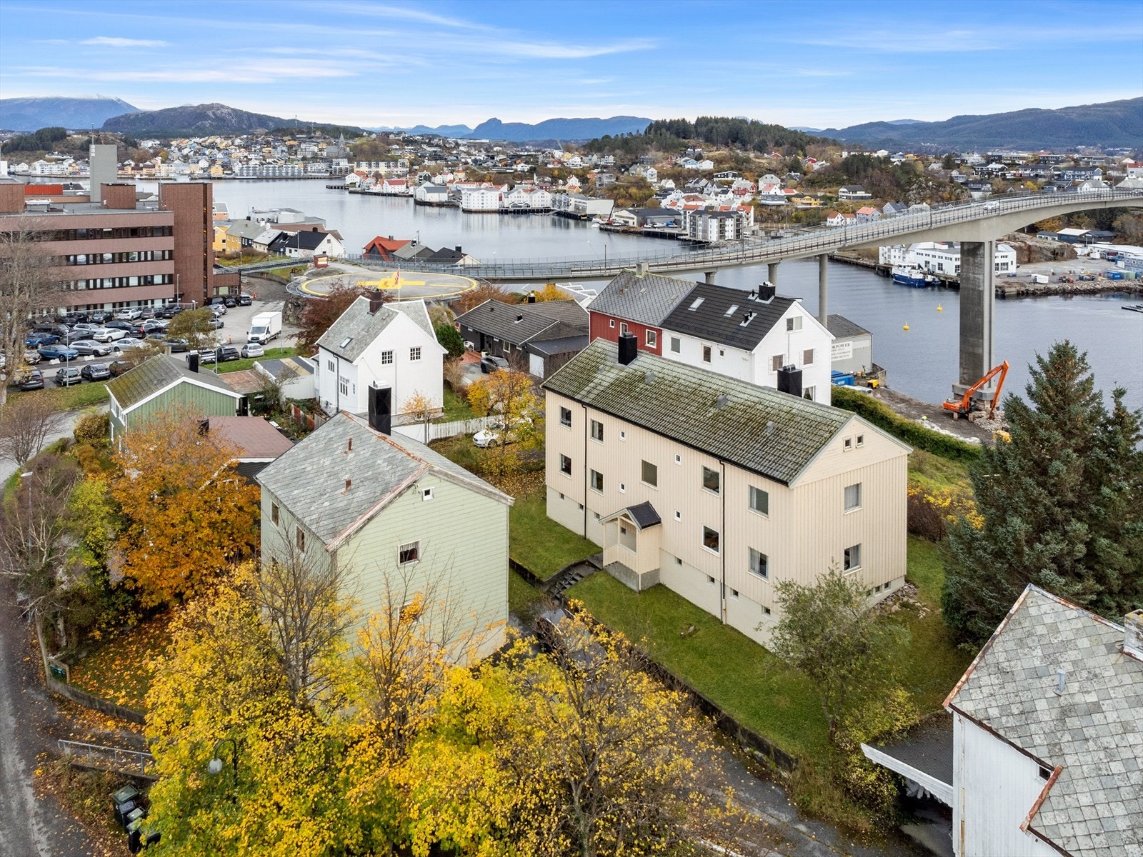 Dronefoto Galleribilde