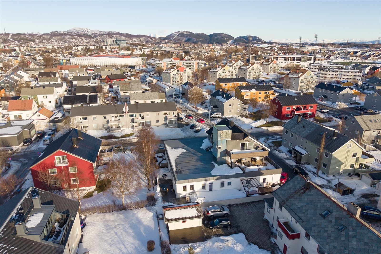 Vestbyen er et veletablert boligområde med nærhet til sentrum. Galleribilde