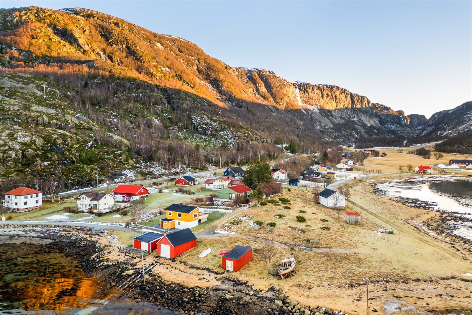 Dronefoto Galleribilde
