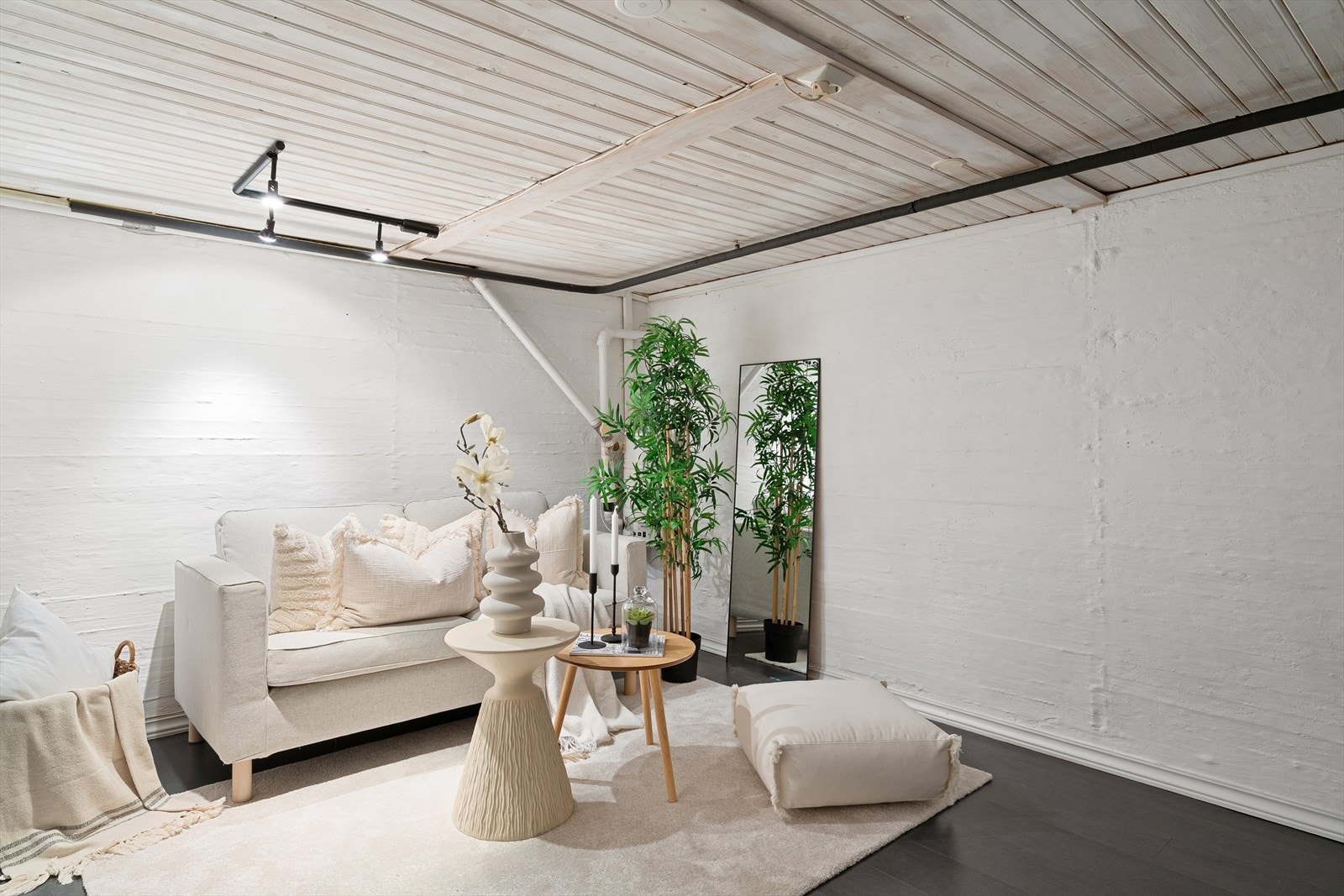 Rommet byr likevel på flere muligheter, avhengig av behov. Galleribilde