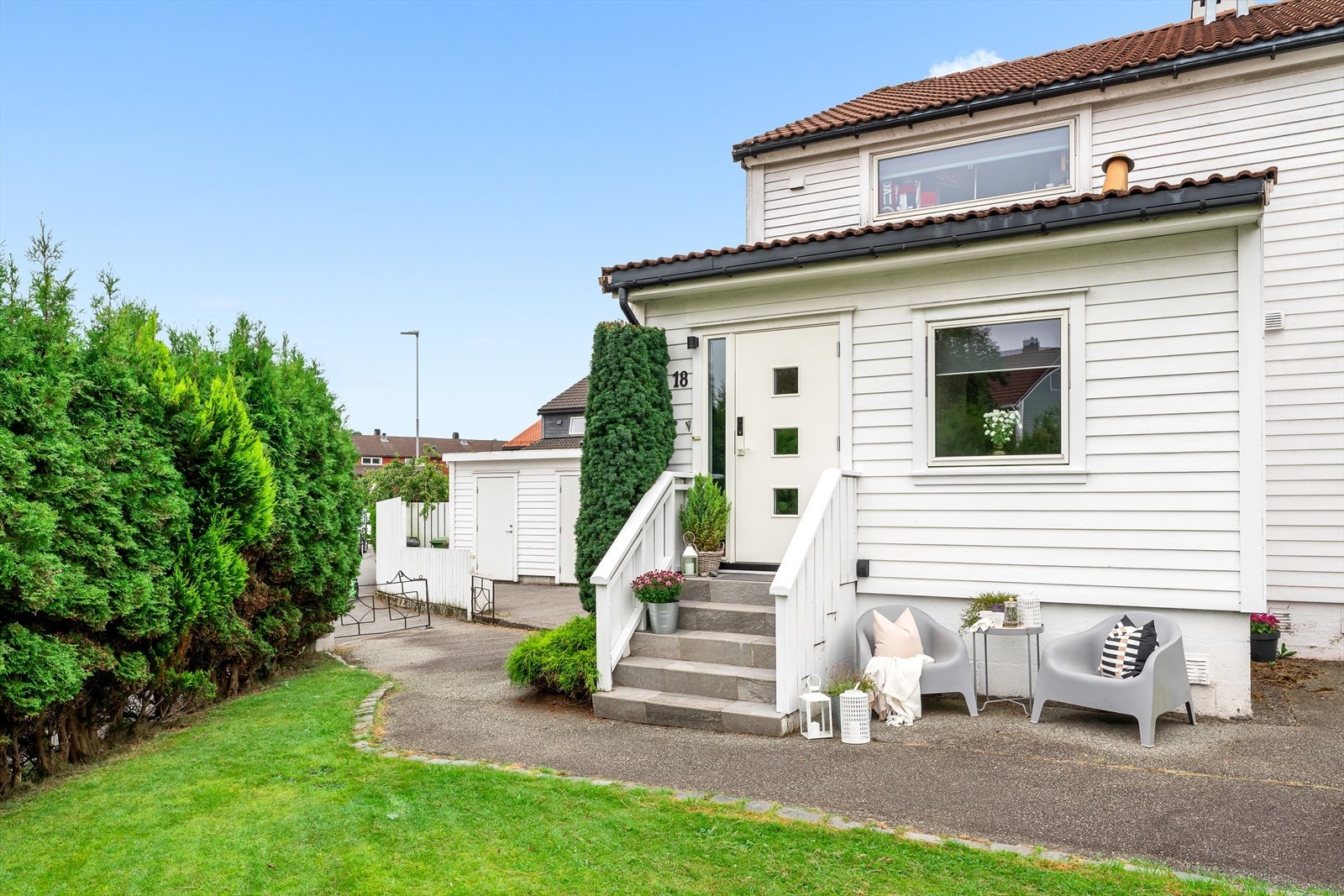 Uteområde. Galleribilde