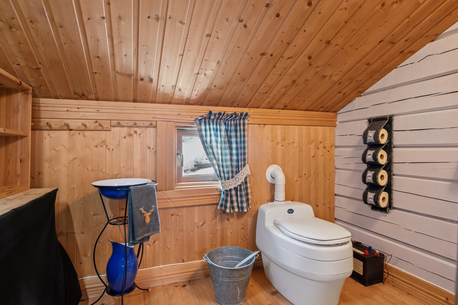 Her er det installert et biologisk toalett (Separett Villa). Galleribilde