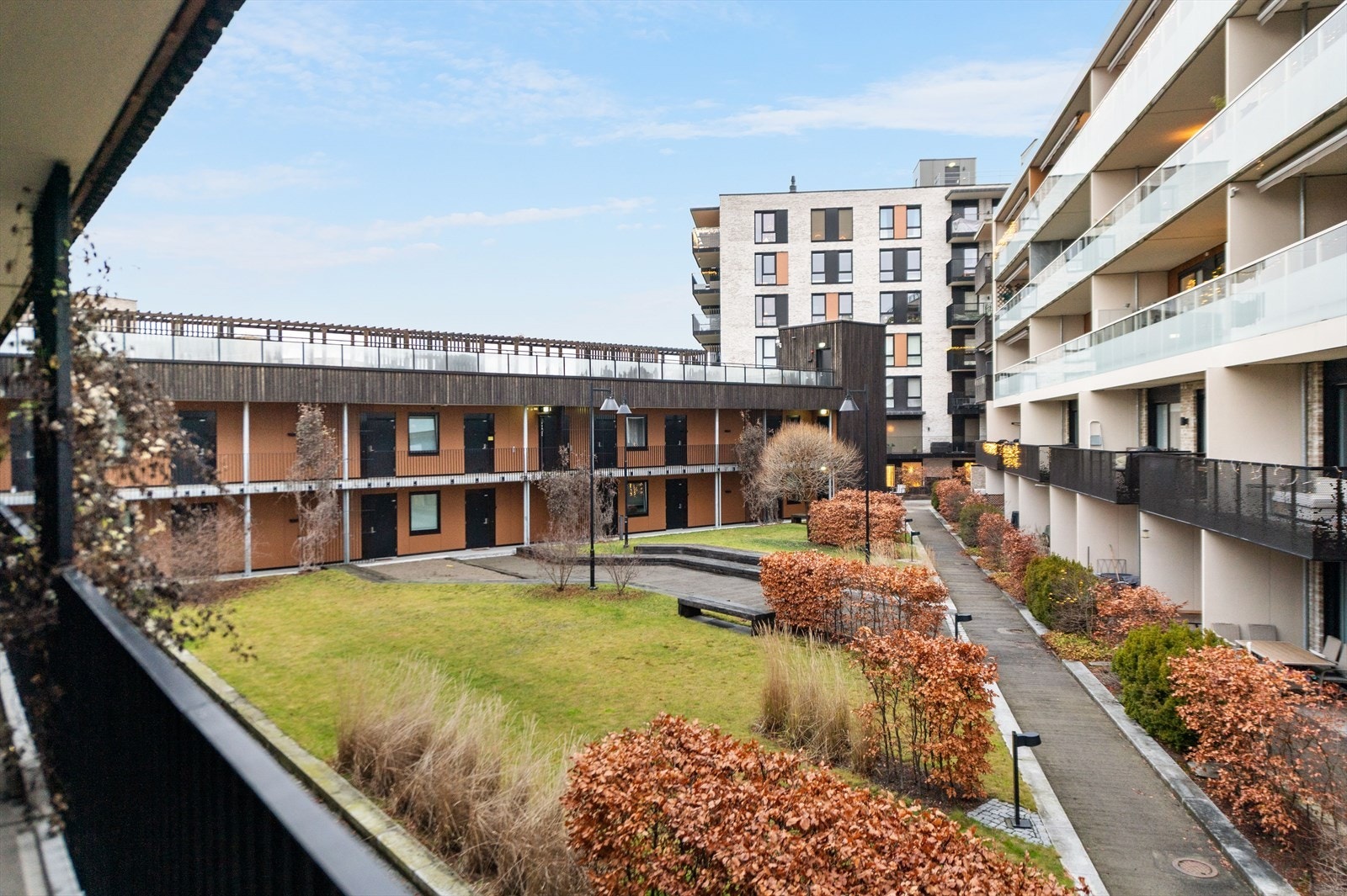 En utrolig flott bakgård. Galleribilde