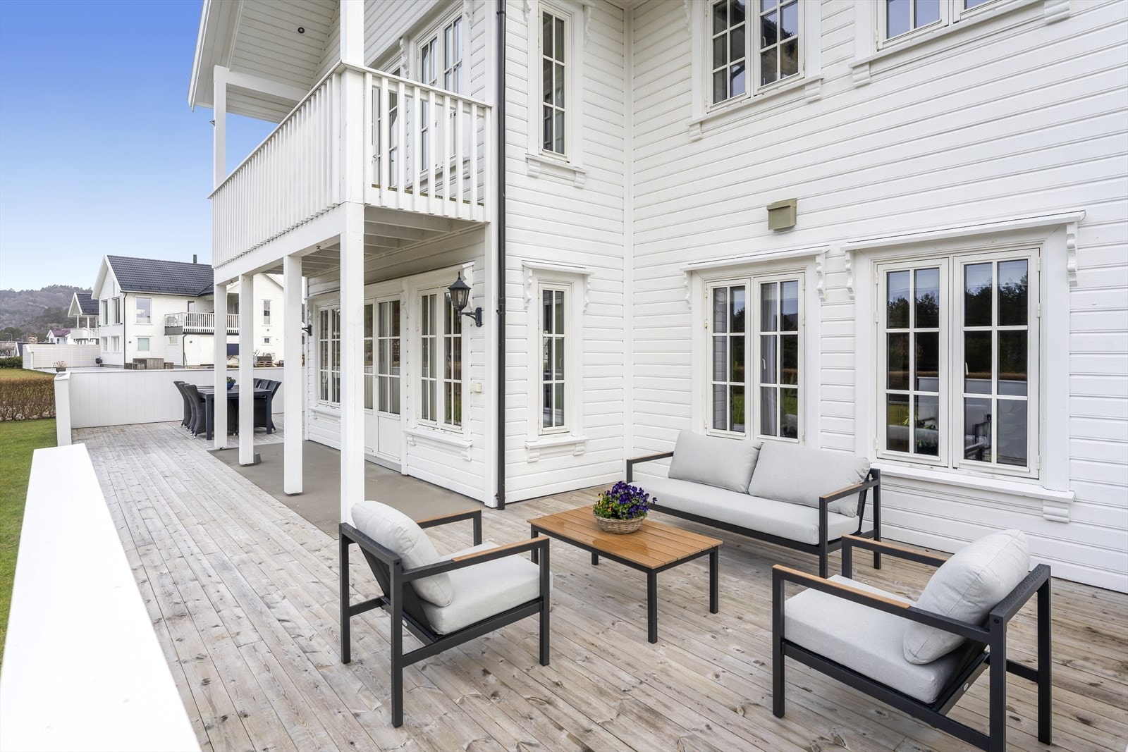 Her kan man nyte mange fine sommerdager og kvelder Galleribilde