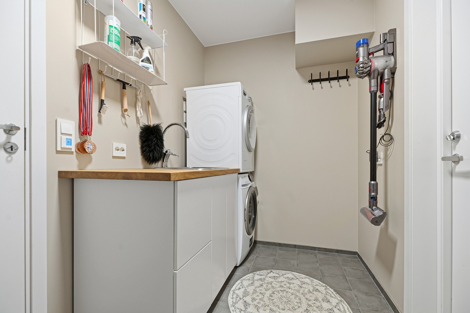 Praktisk vaskerom Galleribilde