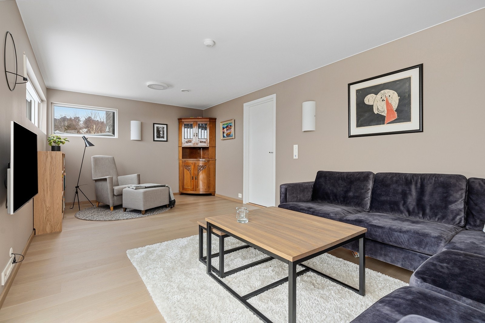 TV-stue Galleribilde