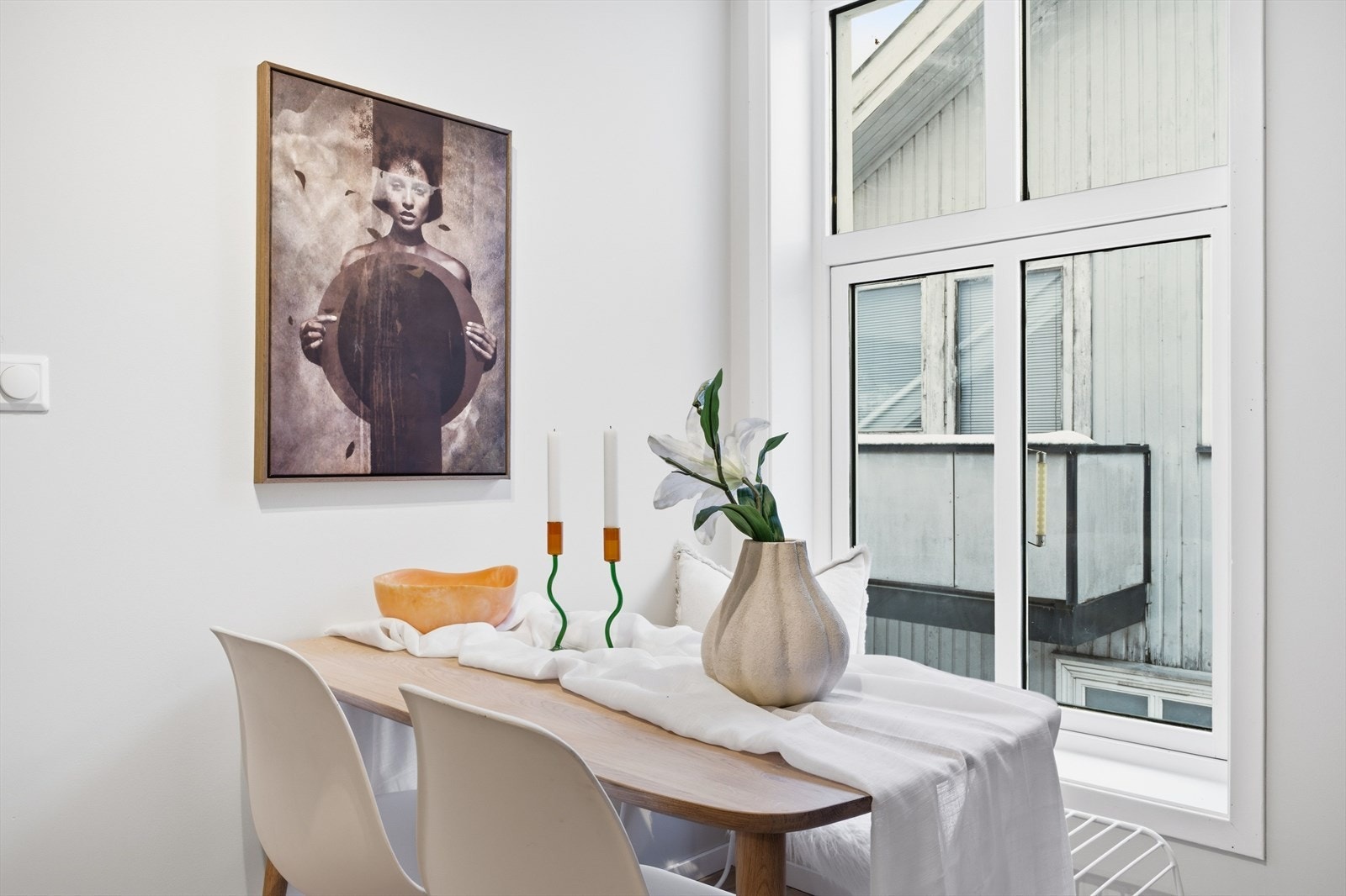 Her kan du nyte rolige frokoster og hyggelige middager Galleribilde