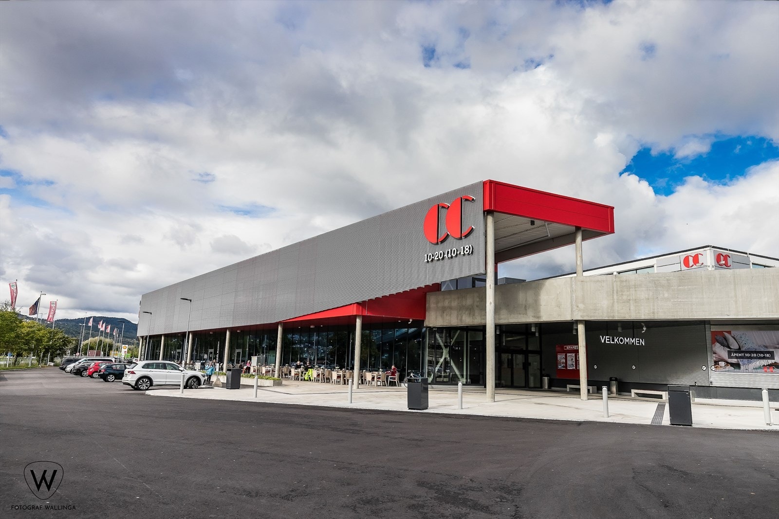 CC Kjøpesenter ligger like ved Galleribilde