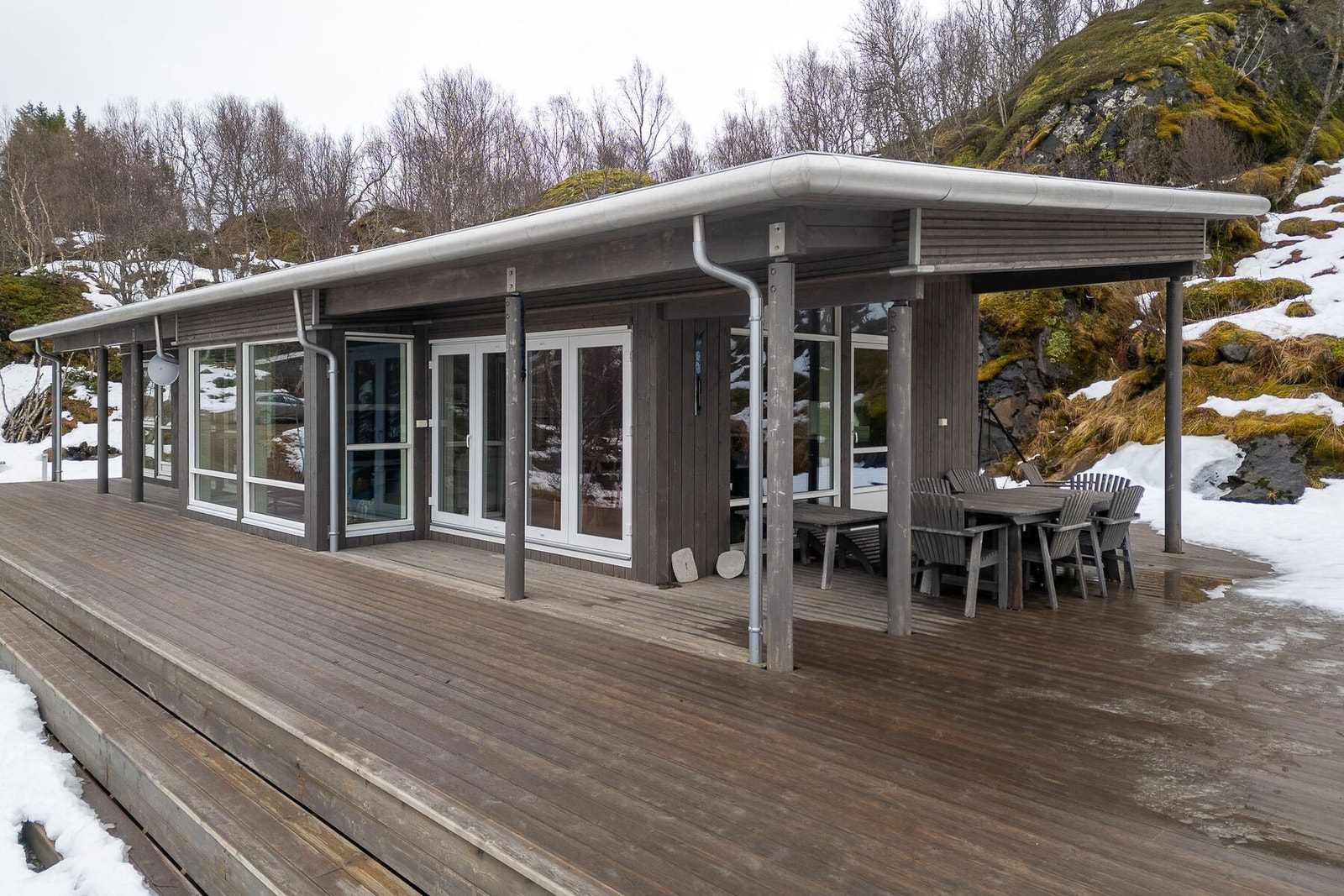 Velkommen til en strøken Saltdalshytte med fin beliggenhet i høyden Galleribilde