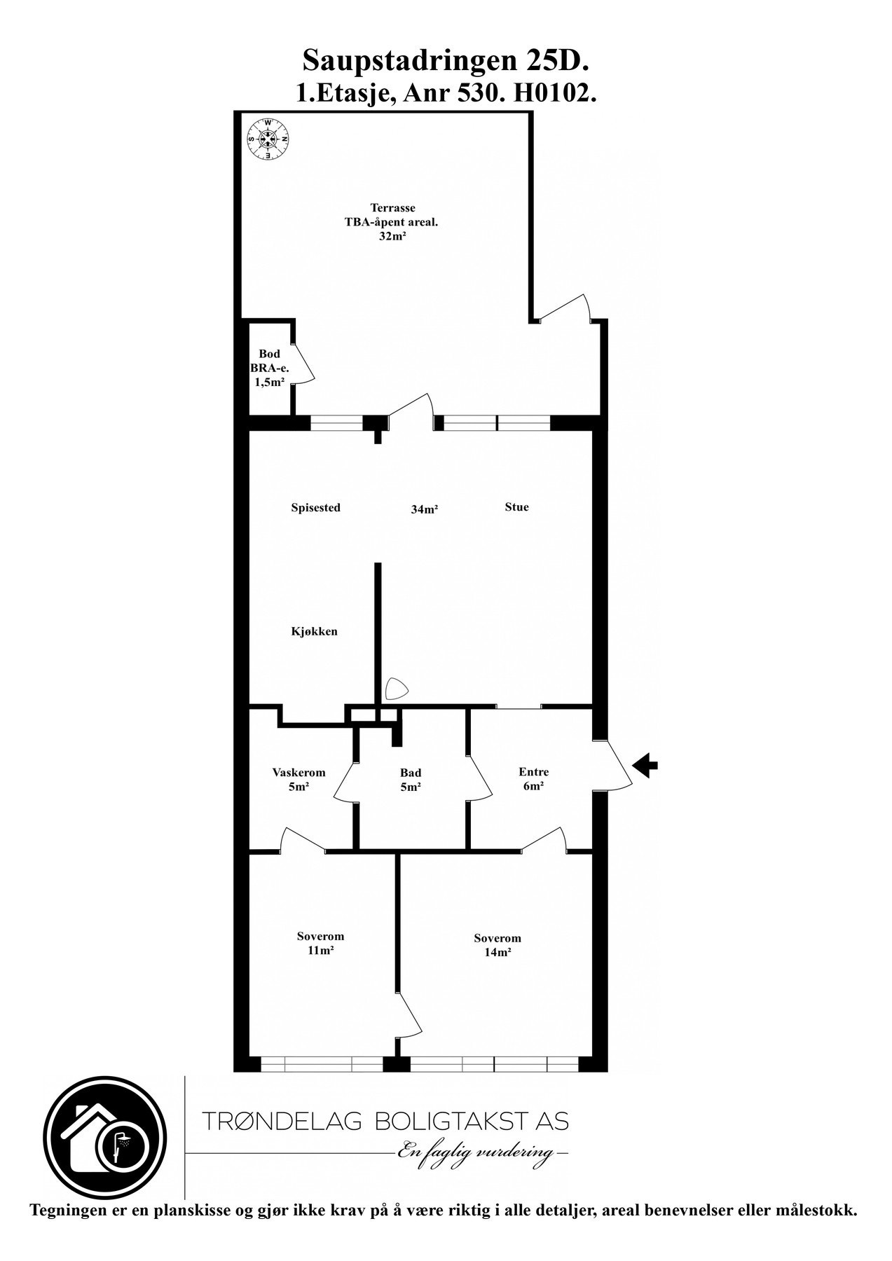 Planskisse. Galleribilde