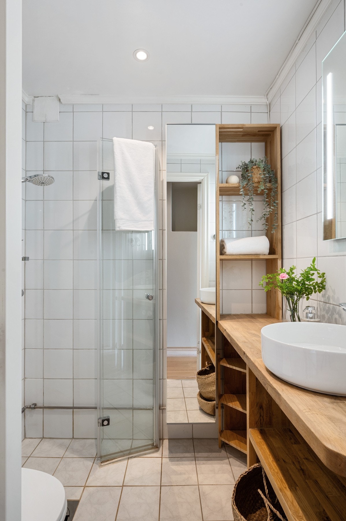 Helfliset bad med god varme i gulvet! Galleribilde