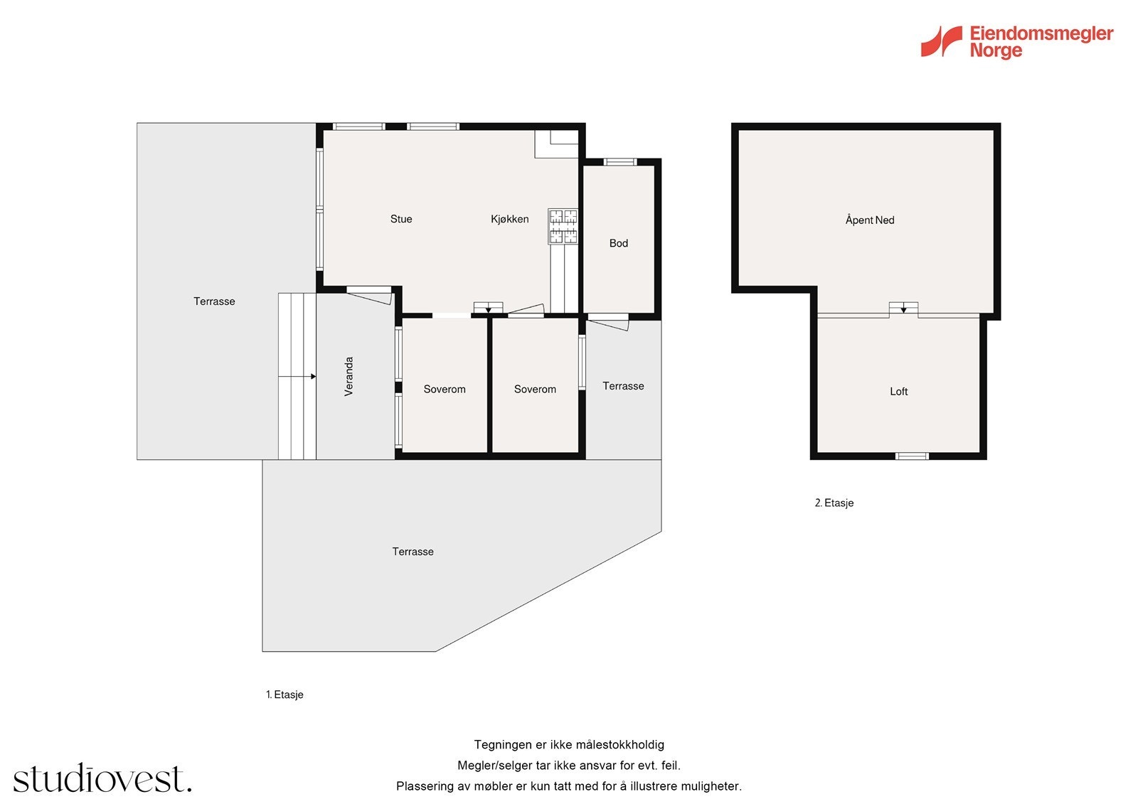 Plantegning. Galleribilde