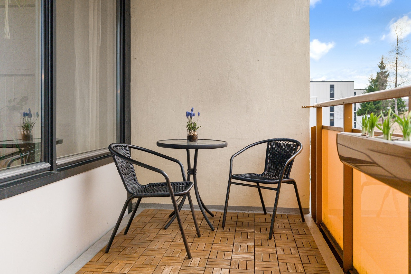 Plass til ønsket utemøblement etter eget ønske. Galleribilde