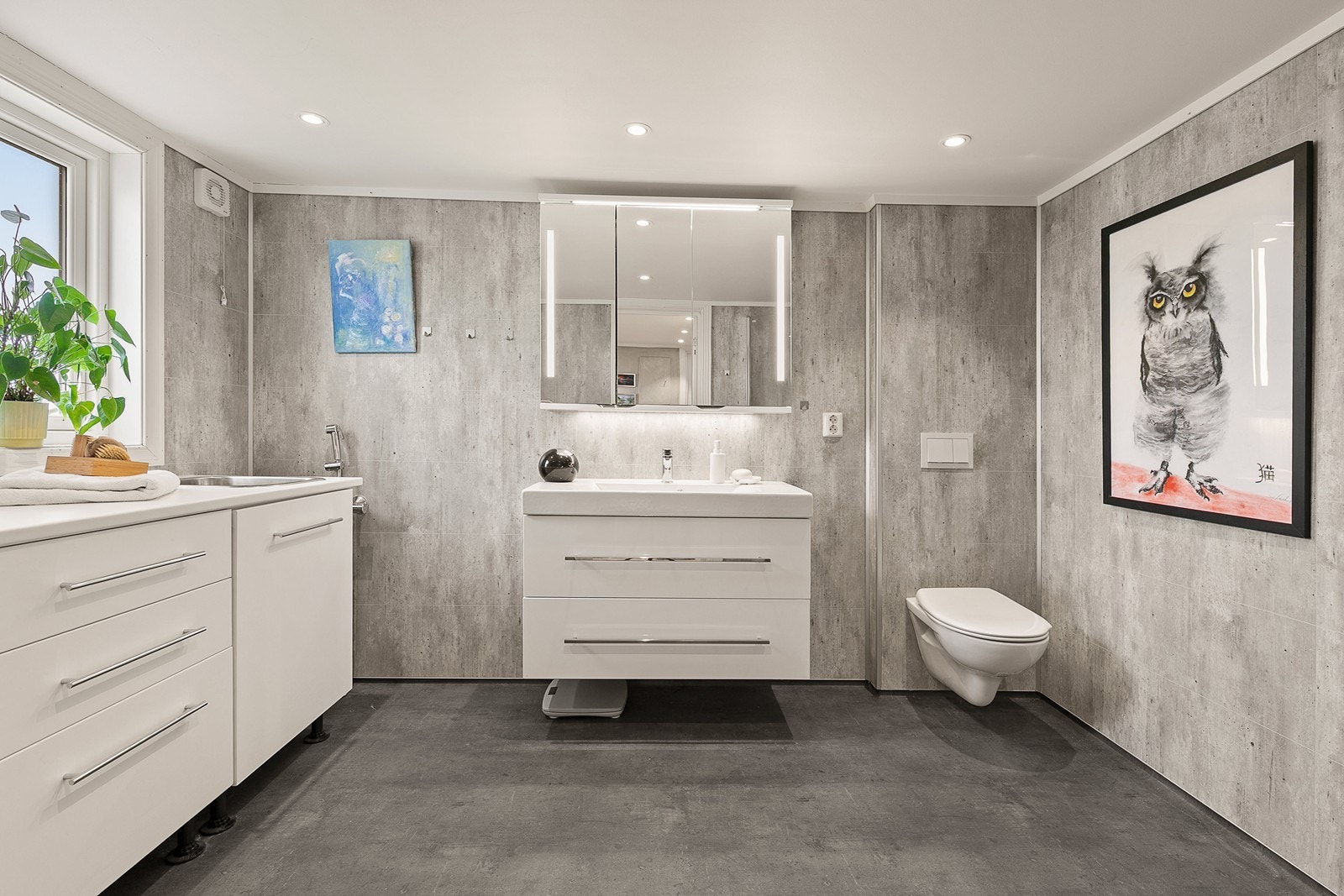 Badet er pusset opp i 2017. Galleribilde