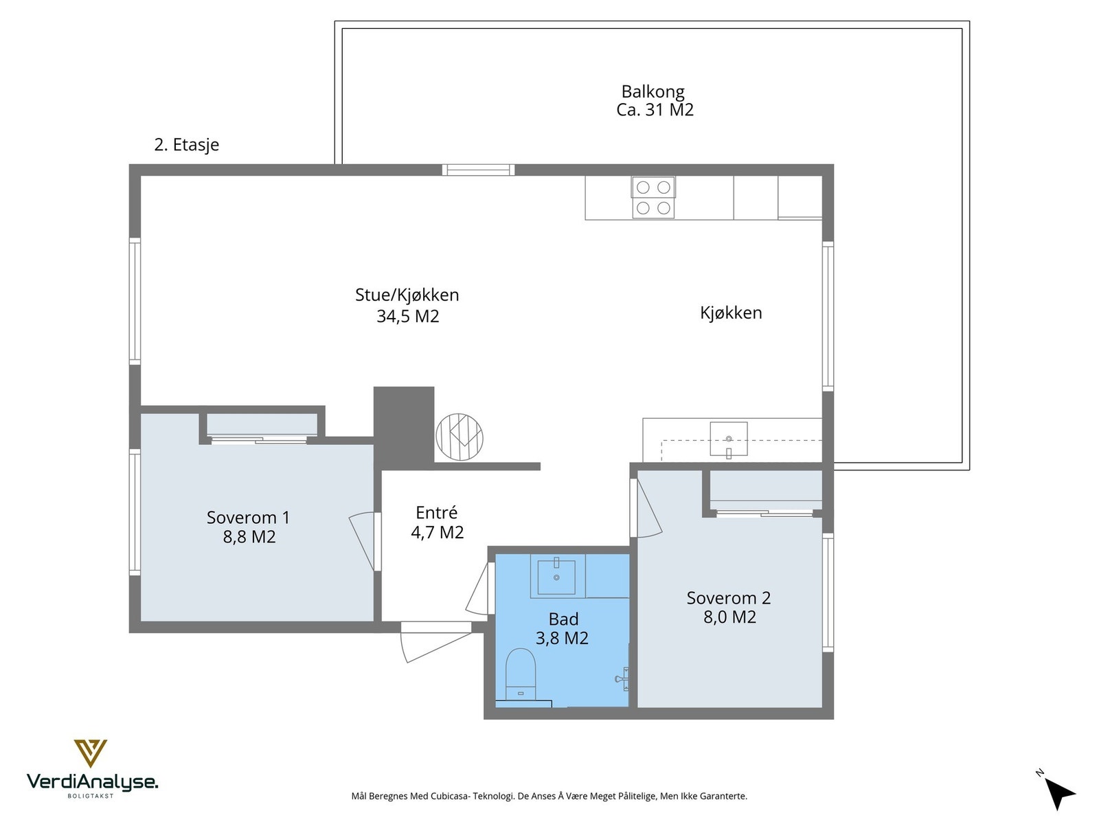 Planskisse. Galleribilde