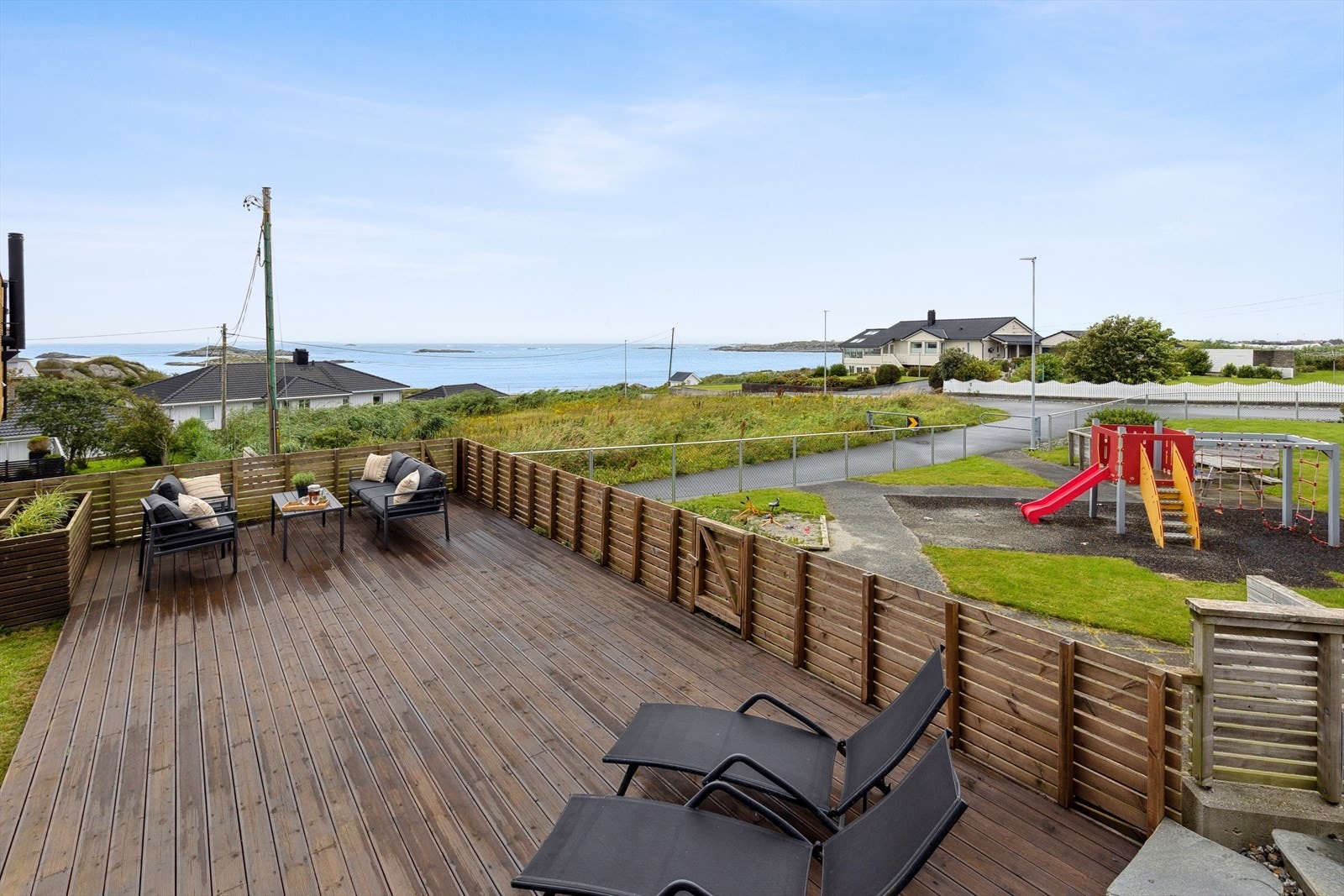 Terrasse med nydelig utsikt! Galleribilde