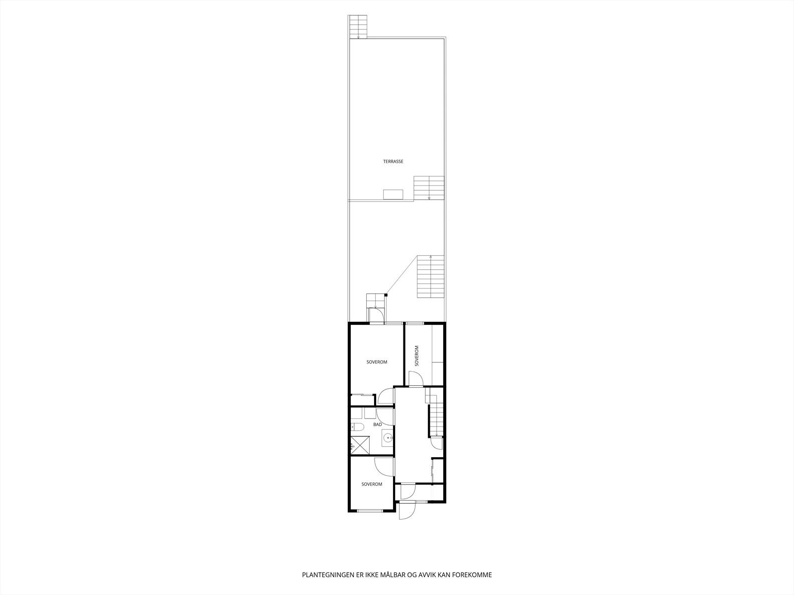 Plantegning 1. etg. Galleribilde