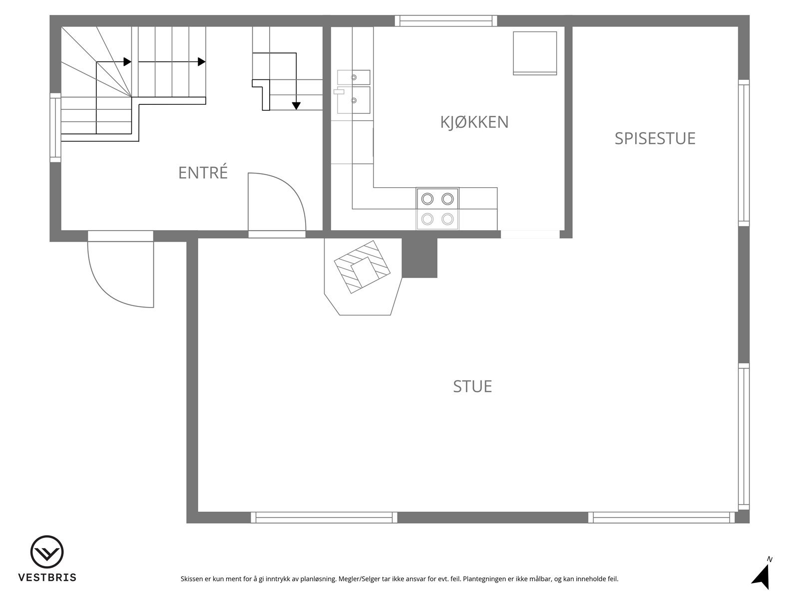 - Planskisse 2. etasje - Galleribilde