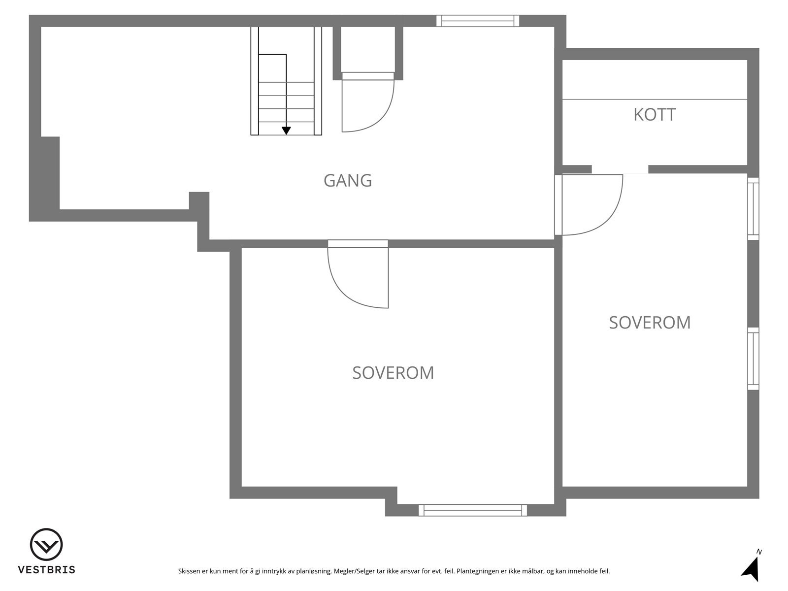 - Planskisse 3. etasje - Galleribilde