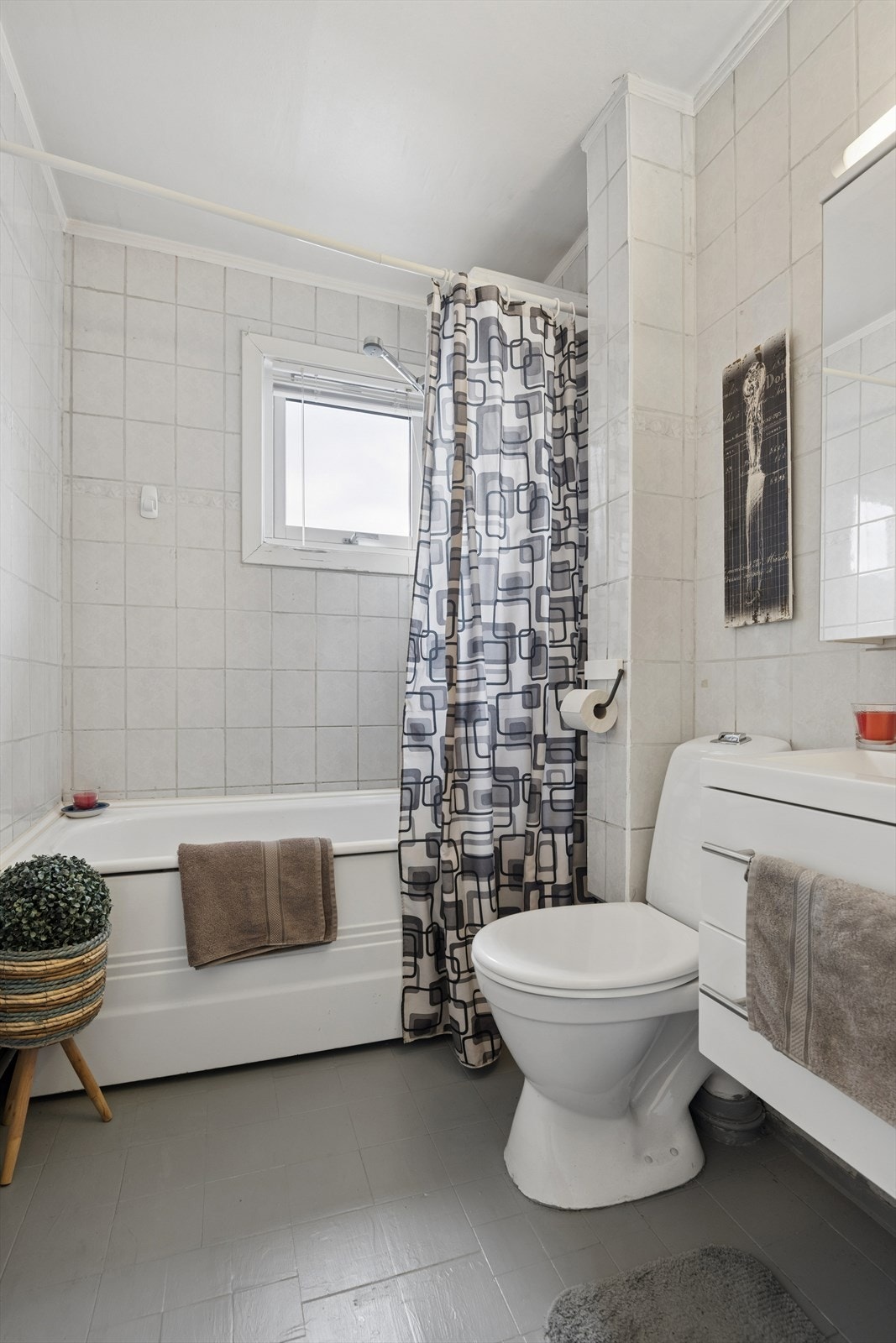 Baderom Galleribilde