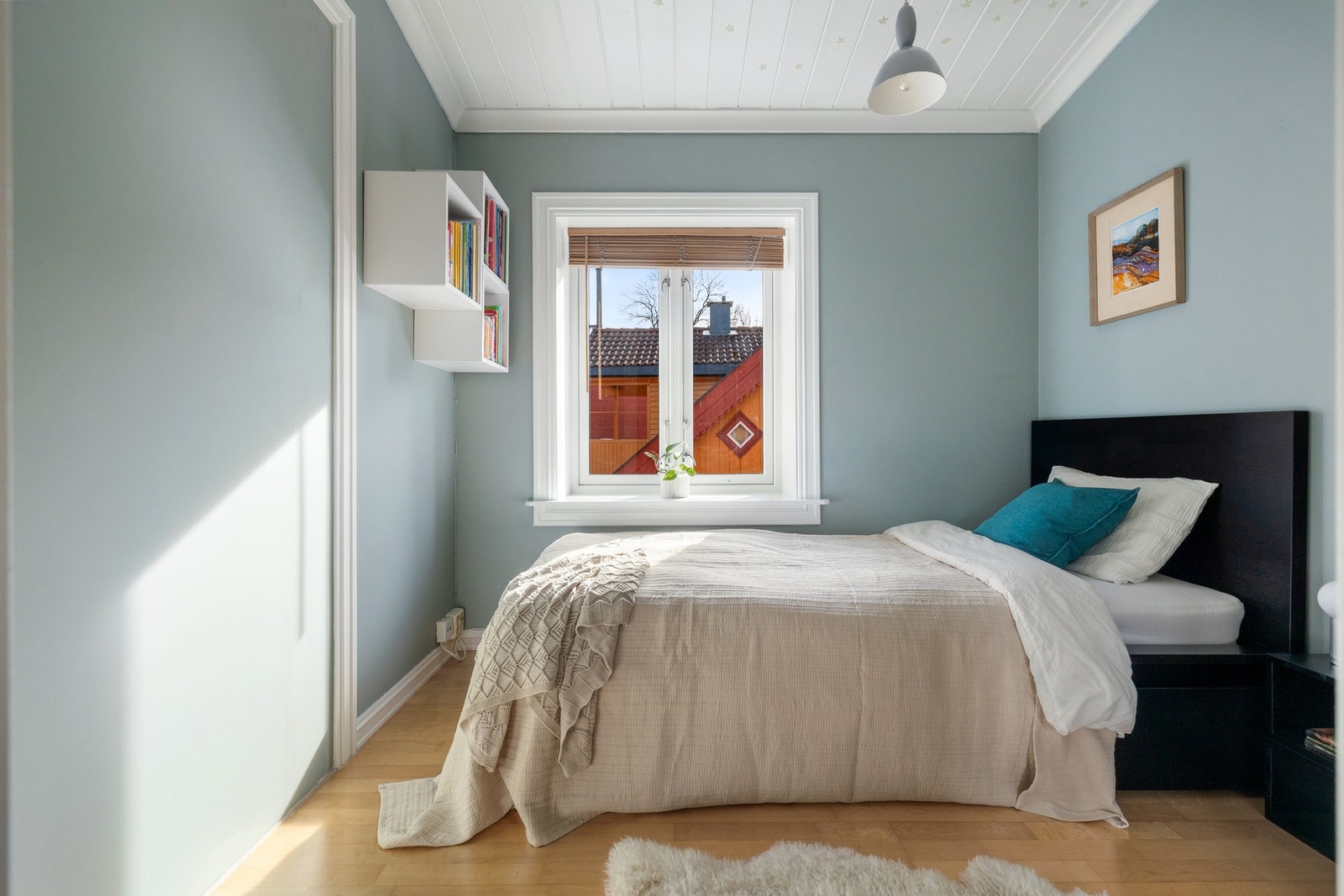 Soverom 3 er godt utnyttet og egner seg fint som barnerom, gjesterom eller kontor. Galleribilde