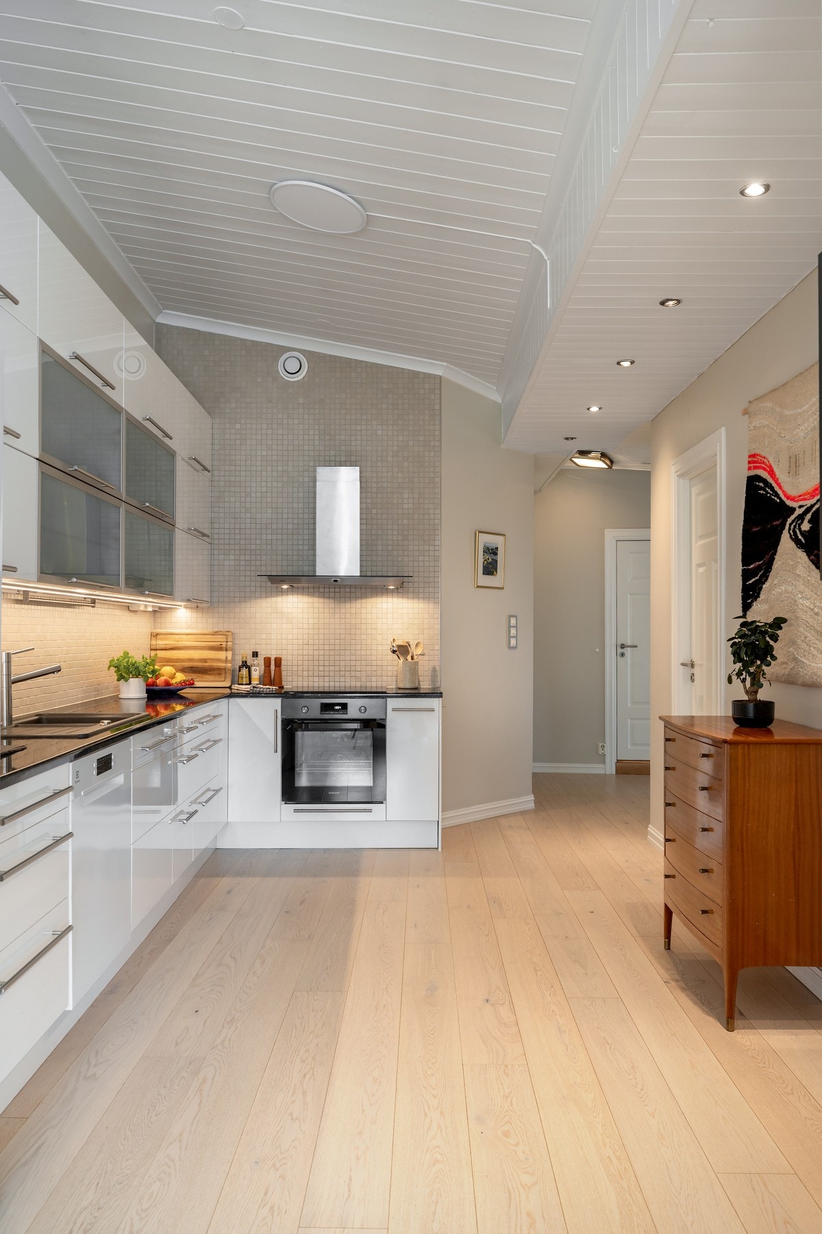 Oppvaskmaskin, komfyr, koketopp og kjøleskap er byttet de siste fem år. Galleribilde