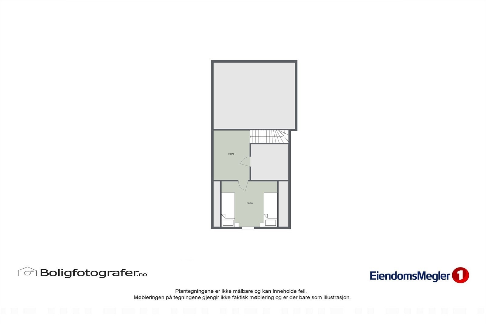 Plantegning 2. etasje Galleribilde