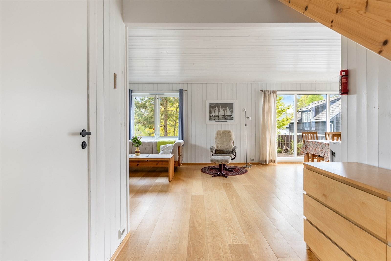 Lys og fin stue Galleribilde