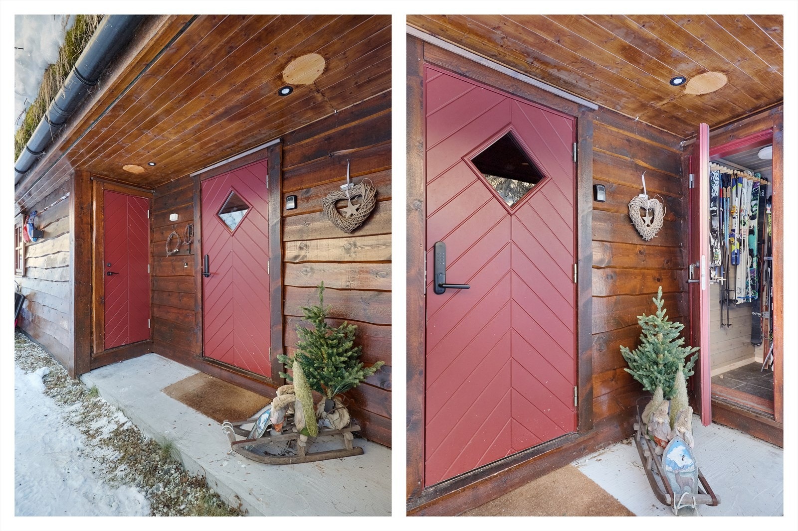 God oppbevaringsplass i flere boder. Galleribilde