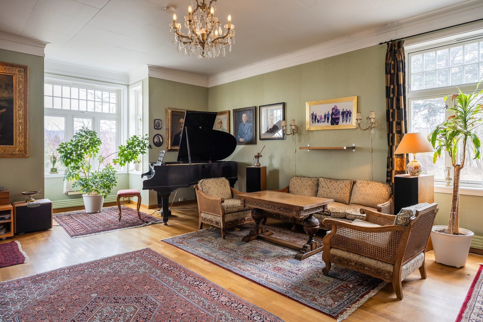 Dagligstue på 37,4m². Galleribilde