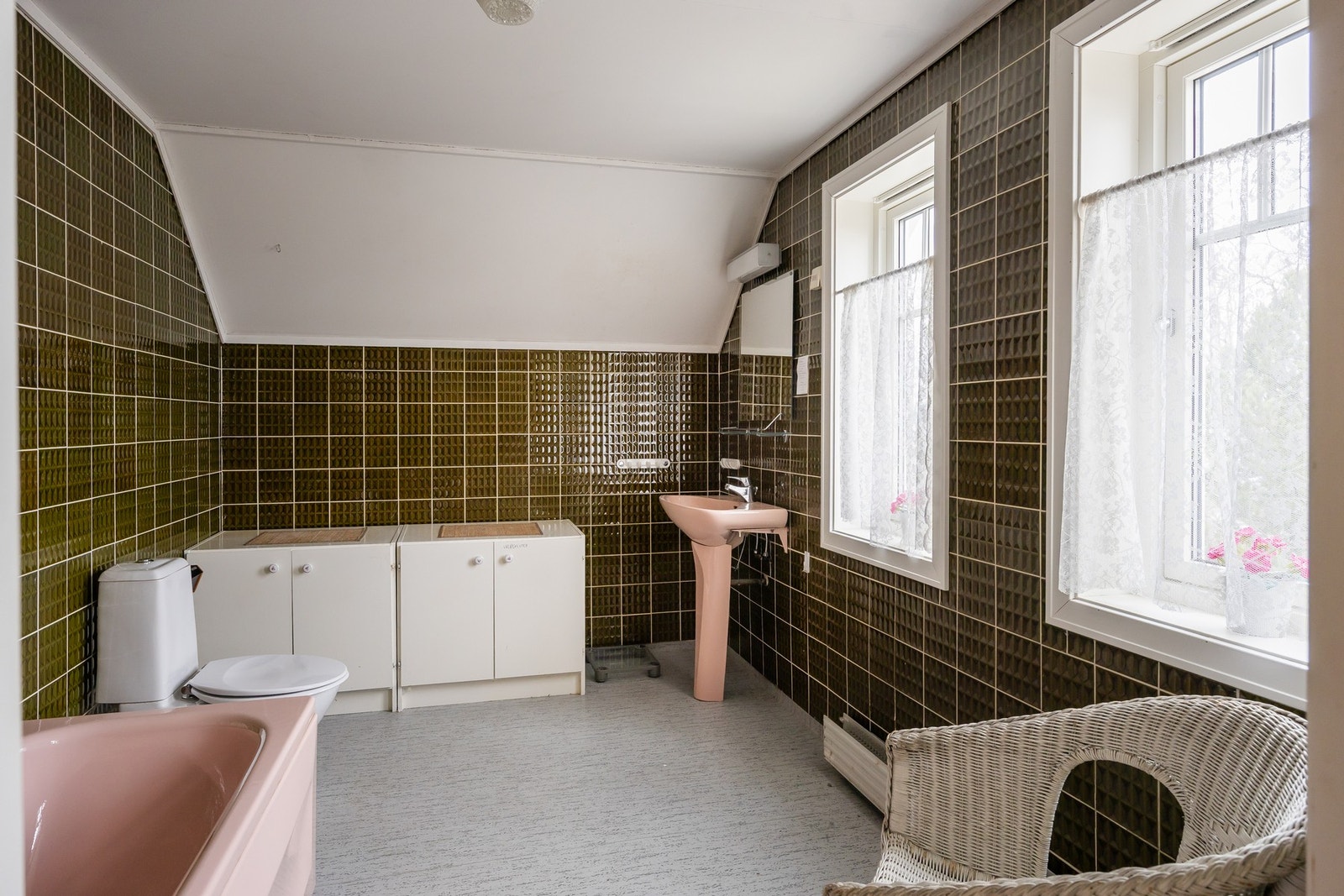 Bad 1 på 7,9m² i 2.etasje. Galleribilde