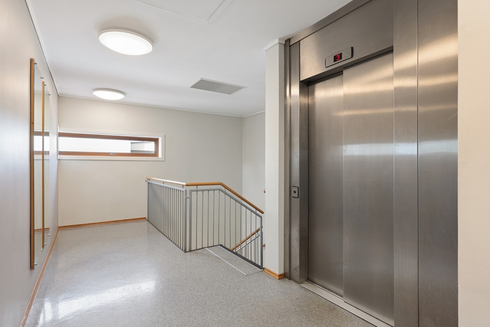 Heis rett ved inngangsdøren. Galleribilde