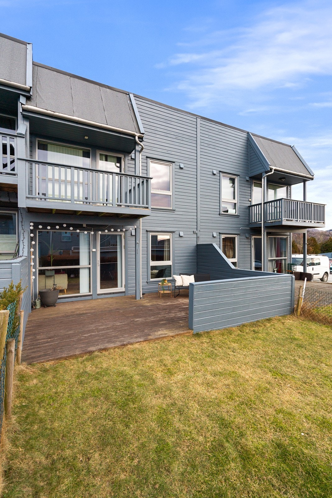 Sørvendt - perfekt for lange, solrike dager på terrassen. Galleribilde