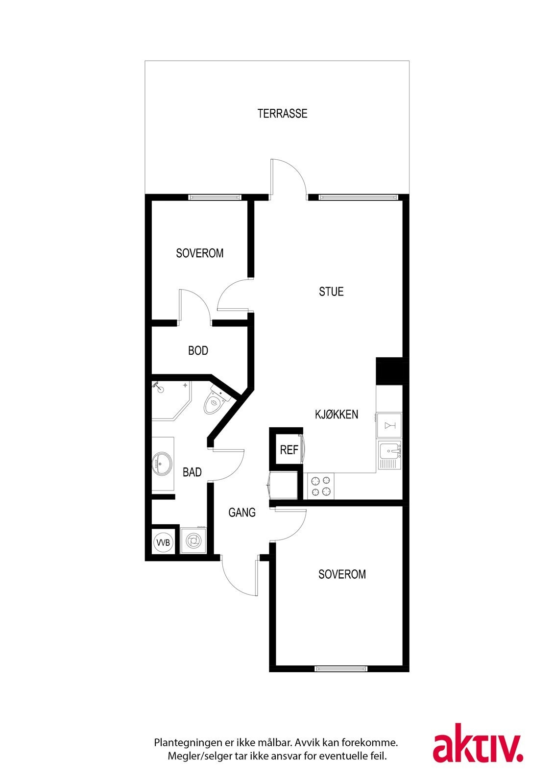 Plantegning. Galleribilde