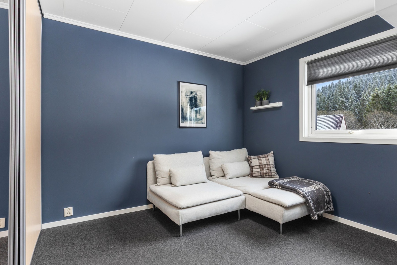 Boligens største soverom er 11,6 kvm. Galleribilde