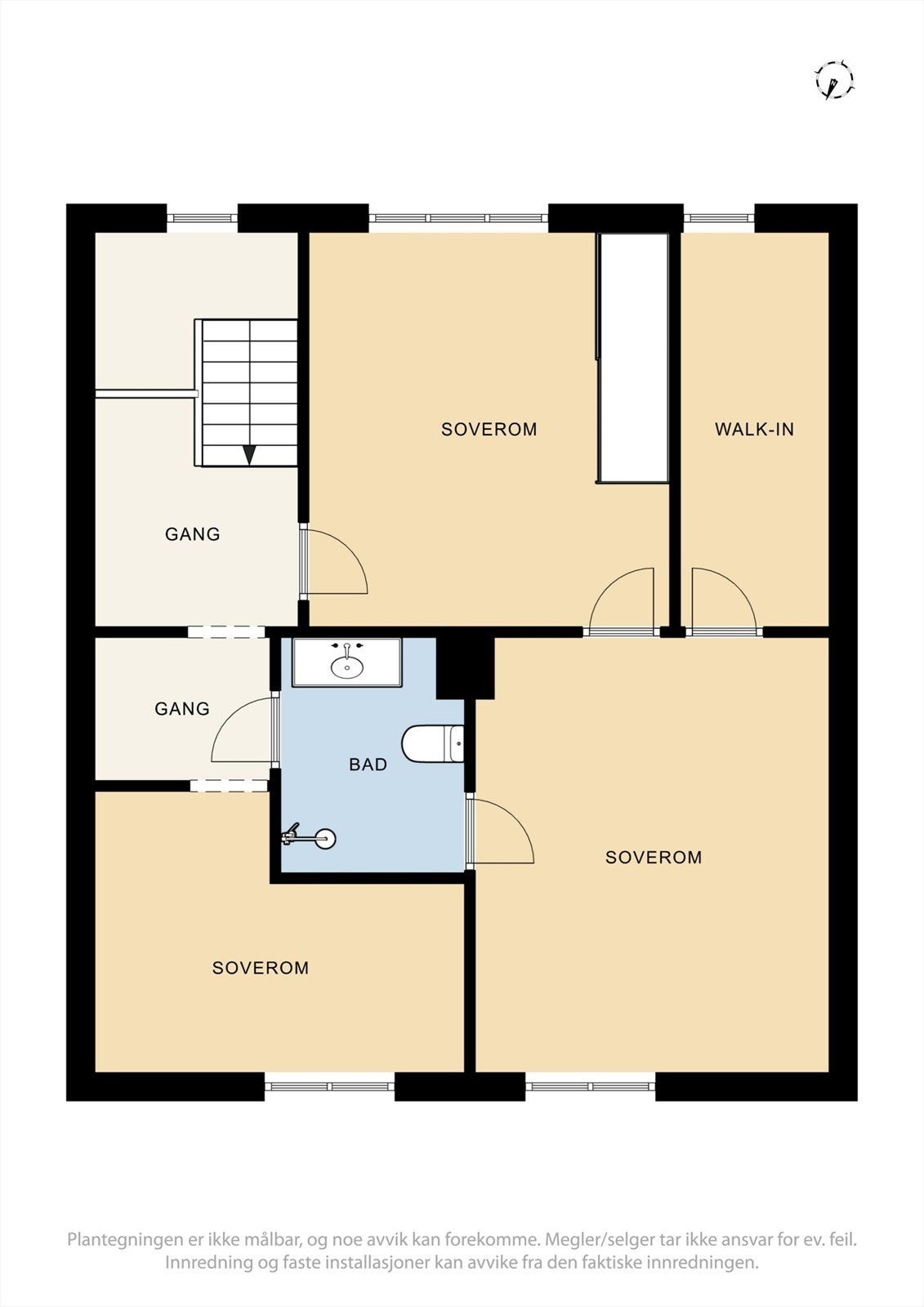 Plantegning 2. Etasje Galleribilde