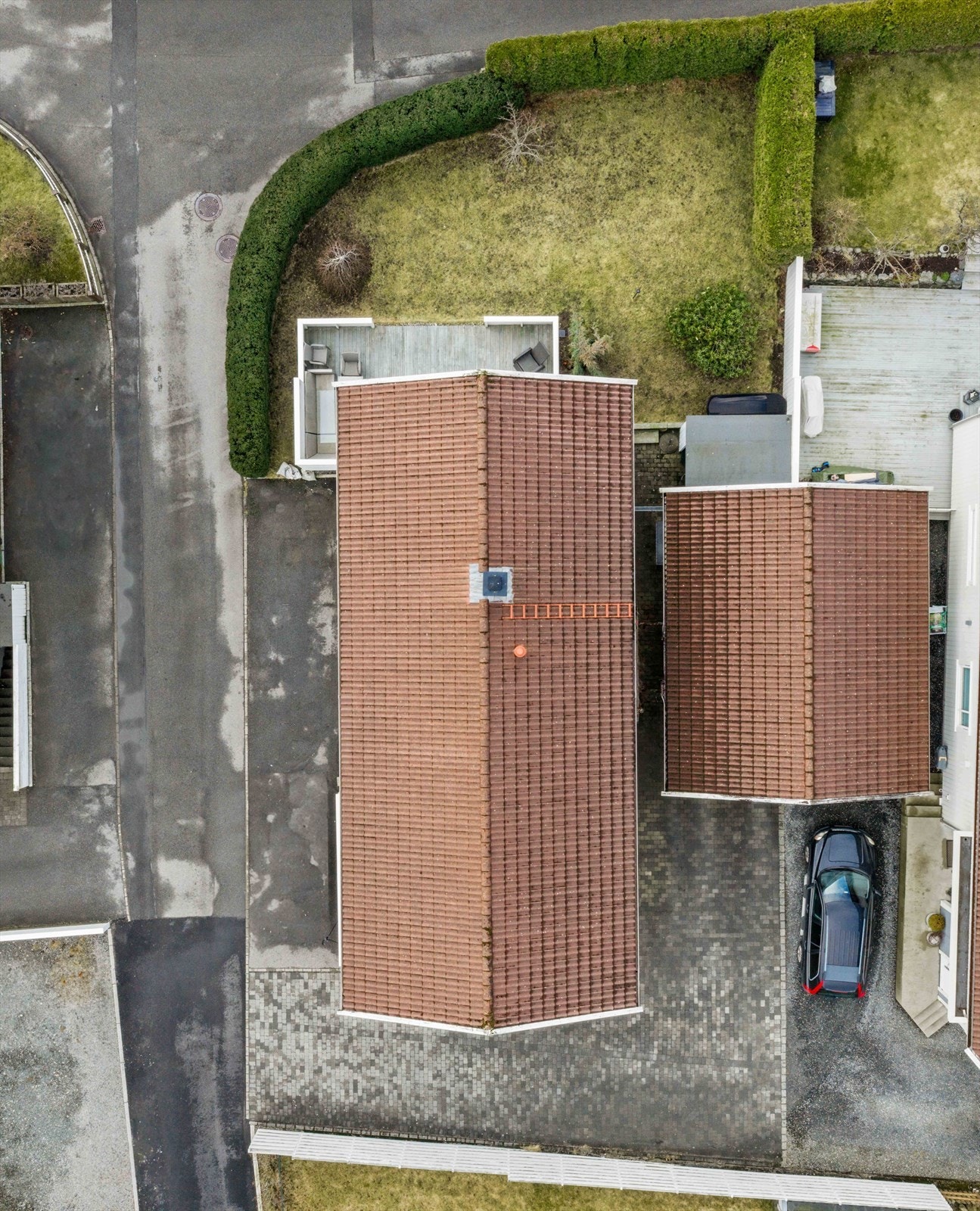 Høydefoto / oversikt over eiendommen. Galleribilde