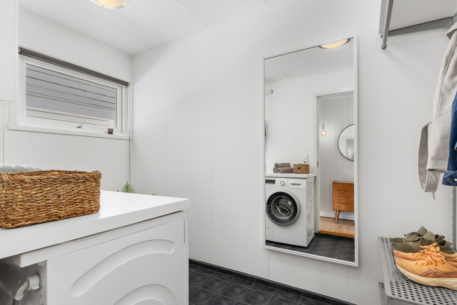 Vaskerom med gulvvarme. Galleribilde