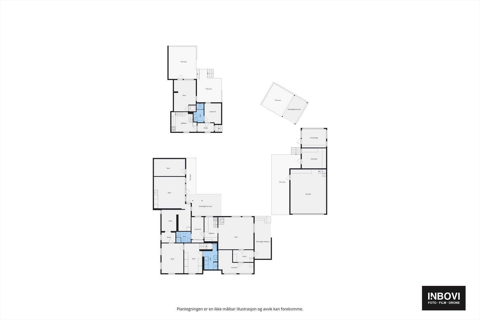 Plantegning | Underetasje Galleribilde