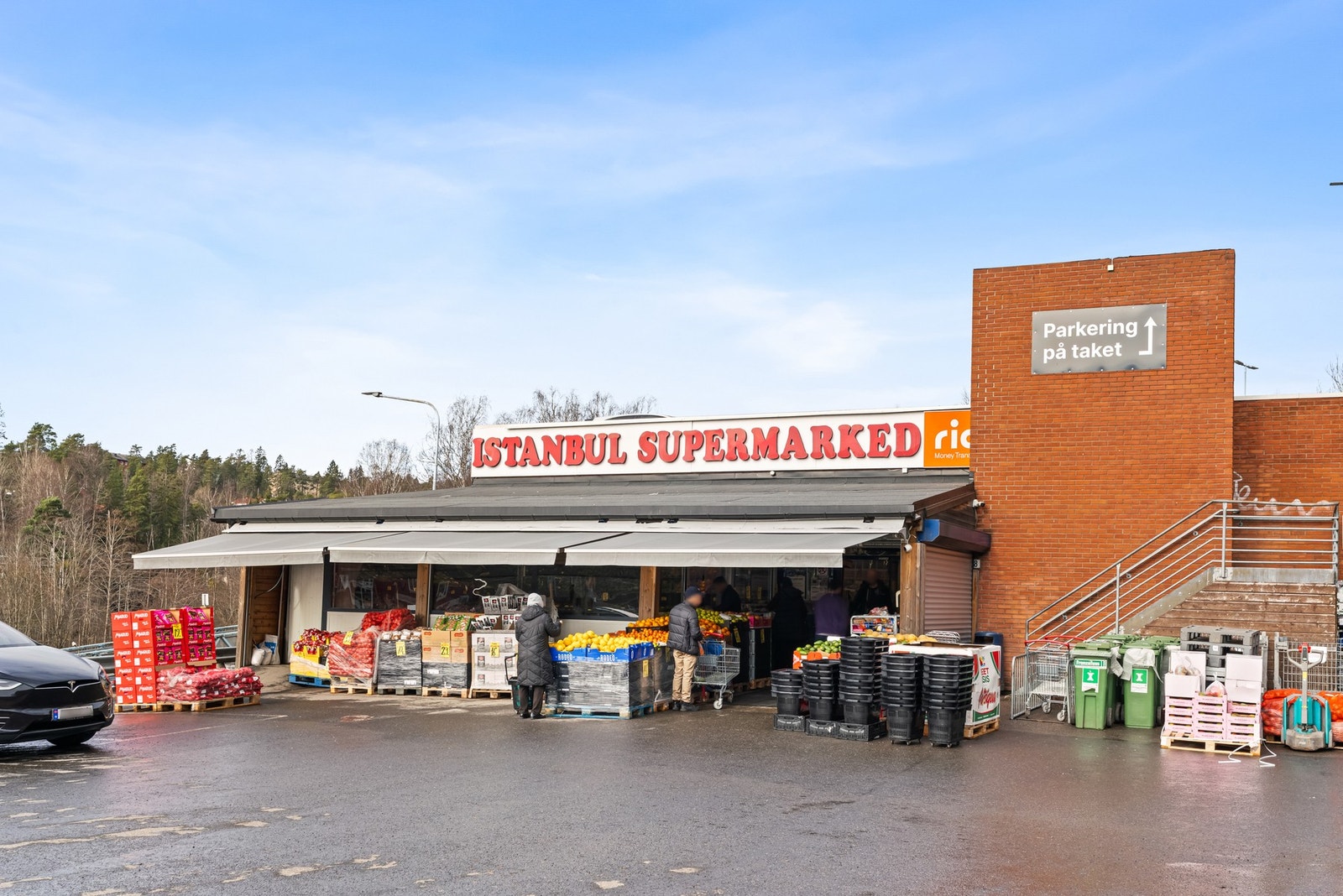 Istanbul supermarked ligger også rett ved leiligheten Galleribilde