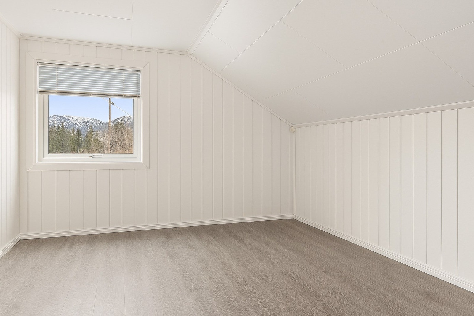 Soverom 2 (Møbler er fjernet ved bruk av KI) Galleribilde