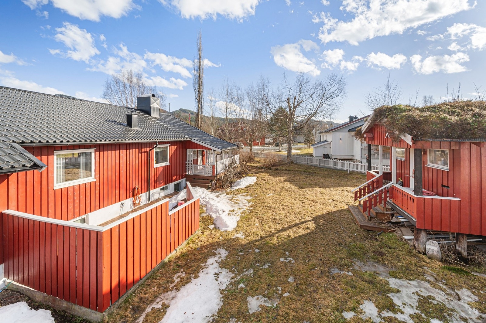 Markterrasse på 29 m². Galleribilde