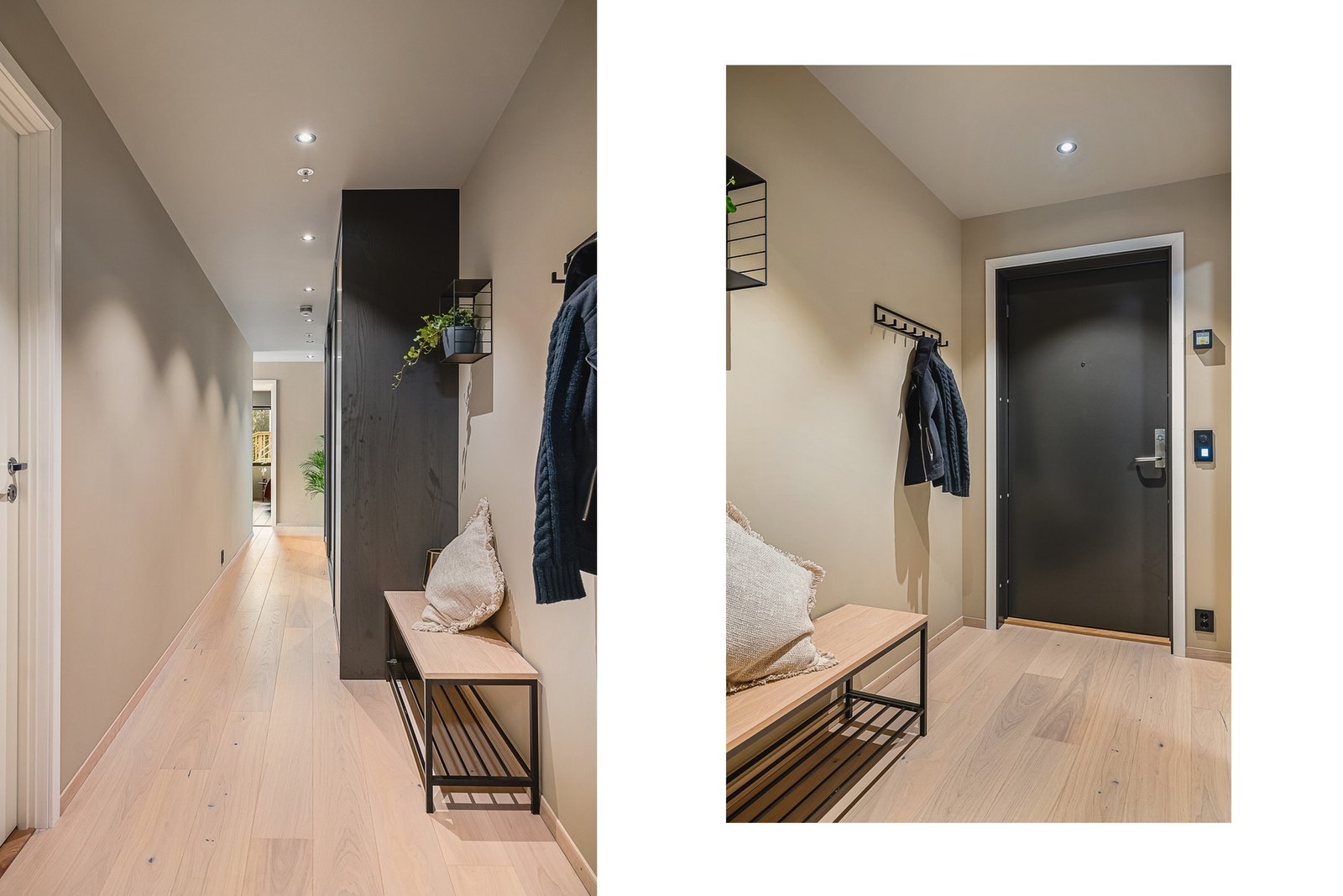 Lyst og pent inngangsparti. Galleribilde