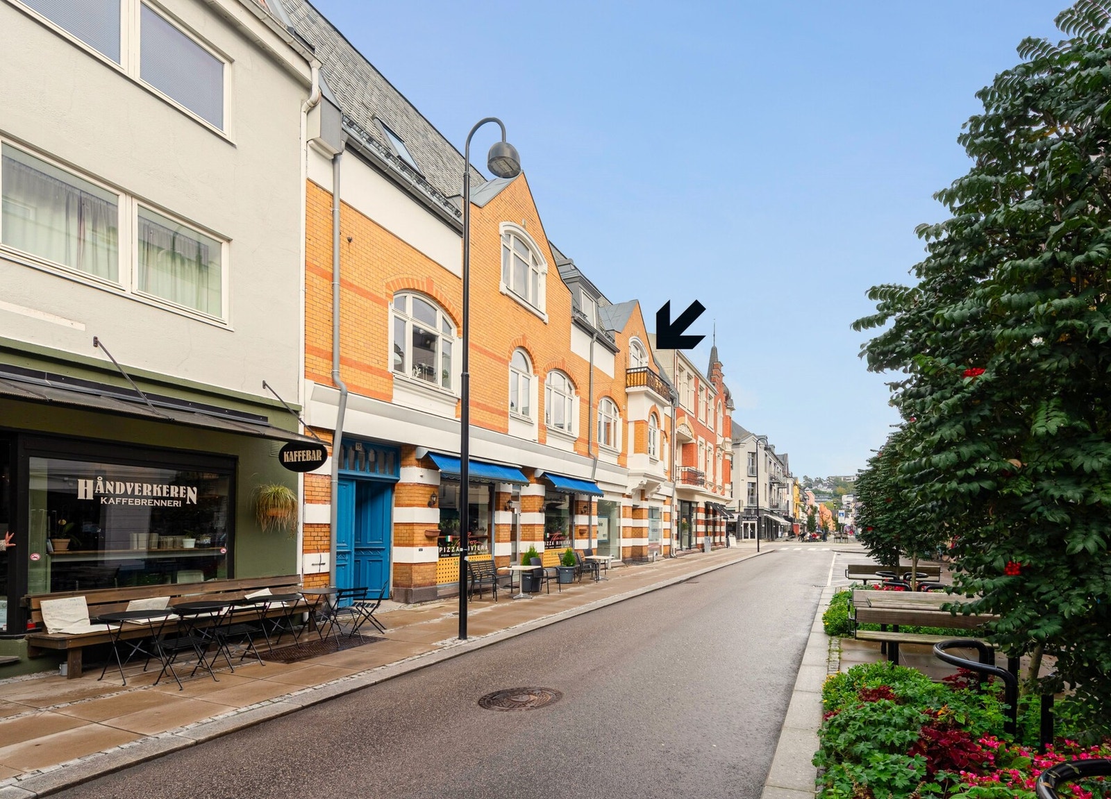 Sentral beliggenhet midt i byen i Sandefjord. Det er kort vei til "alt" Galleribilde