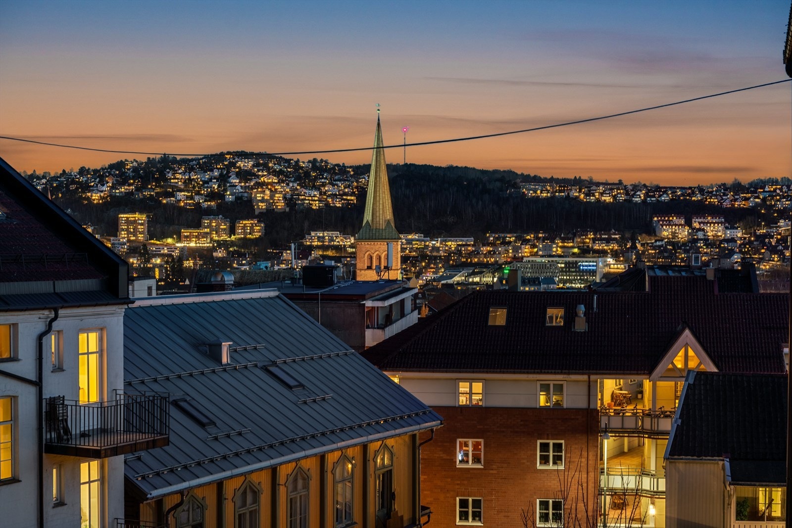 Utsikt fra soverom. Galleribilde