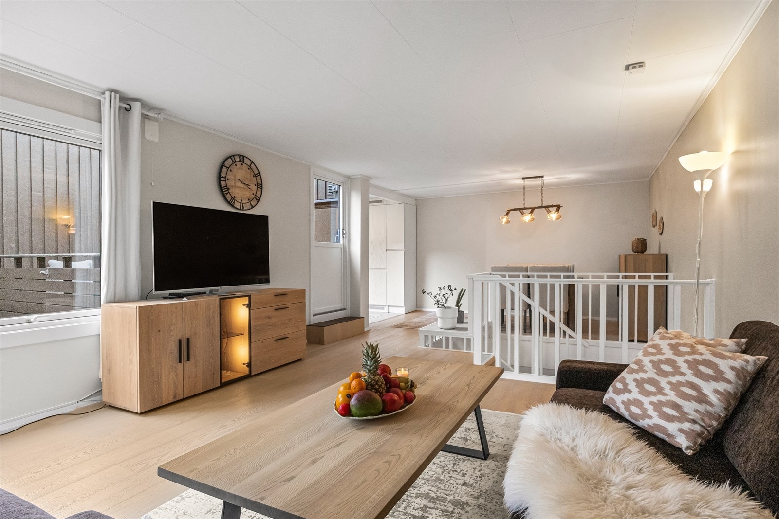 En gjennomtenkt planløsning med god plass til møblering etter eget ønske. Galleribilde