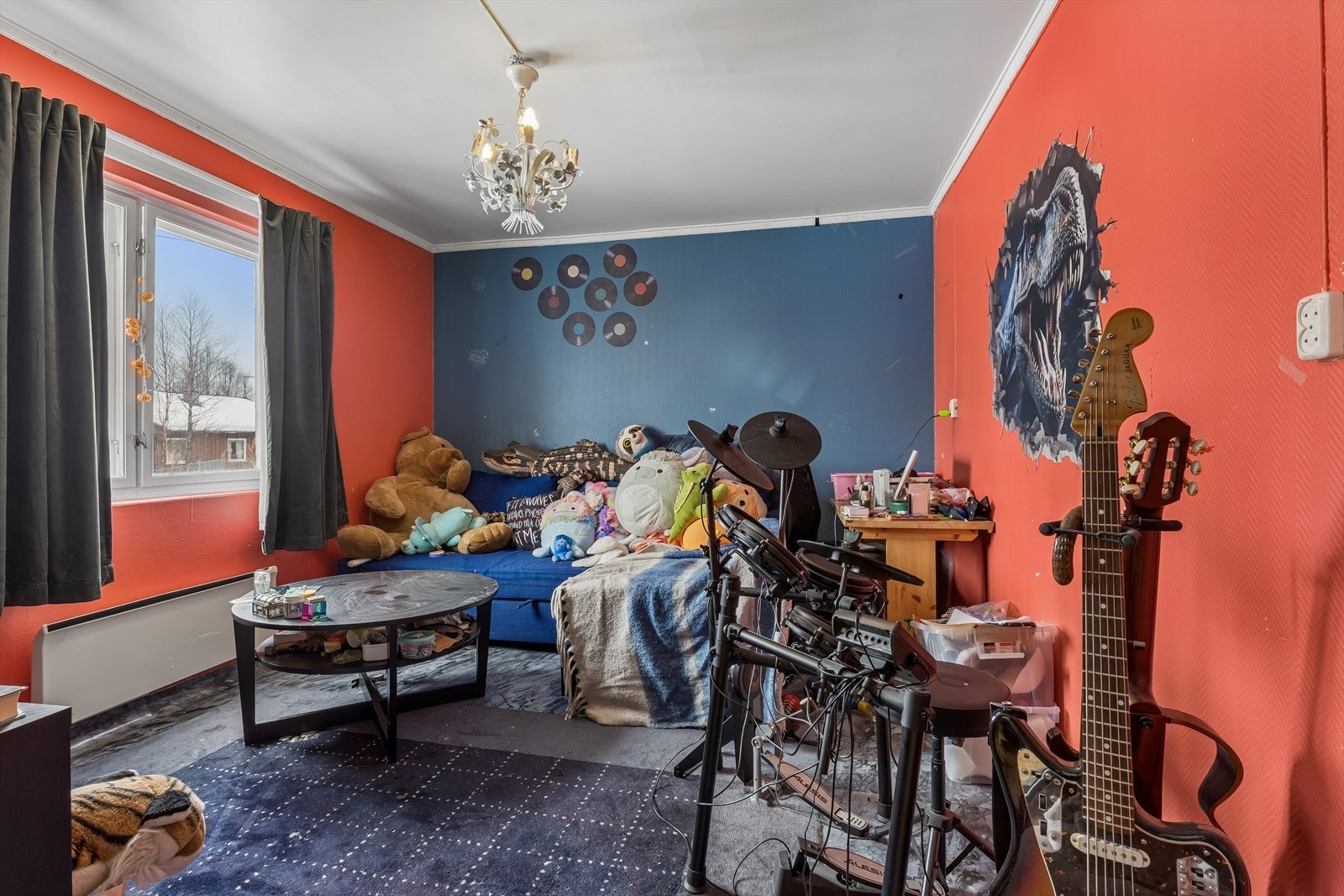 Innredet rom i underetasjen Galleribilde