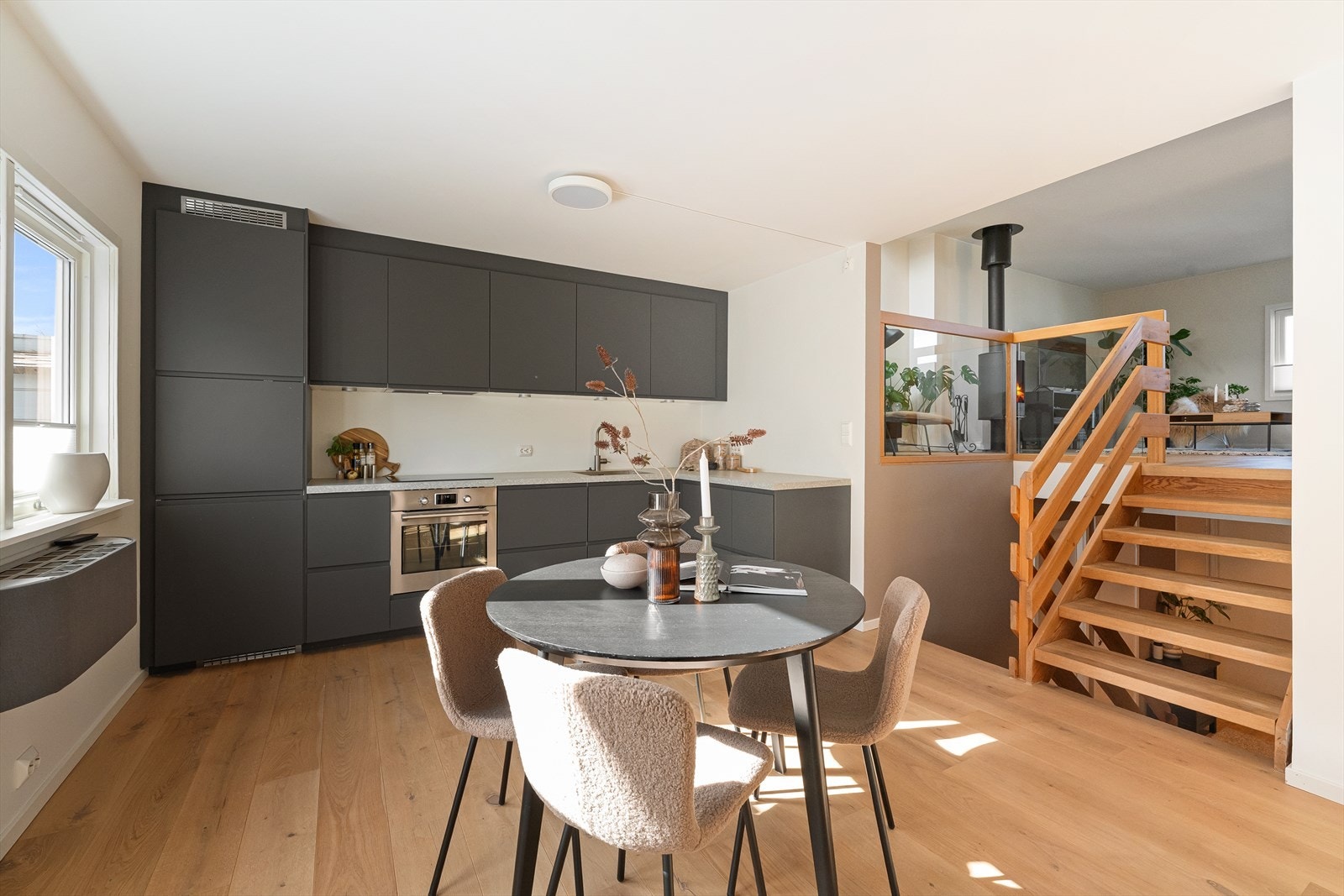 Nytt og lekkert kjøkken ble installert i 2021 Galleribilde